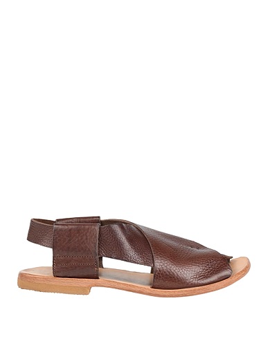MOMA Sandals Dark brown Cowhide