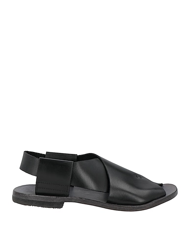MOMA Sandals Black Cowhide