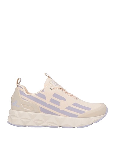 EA7 Sneakers Μπεζ Ίνες υφασμάτων, Συνθετικές ίνες