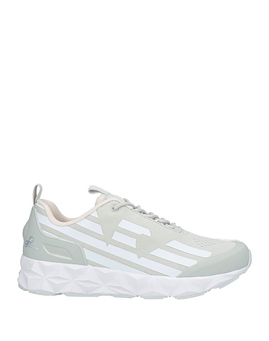 EA7 Sneakers Light grey Textile fibres, Synthetic fibers