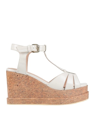 STRATEGIA Sandals White Leather