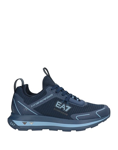 EA7 Sneakers Marineblau Gewebefasern, Synthetische Fasern
