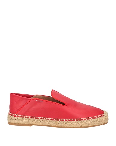 BOSS HUGO BOSS Espadrilles Red Leather