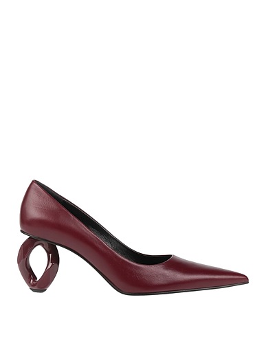 JW ANDERSON Décolleté Bordeaux Pelle