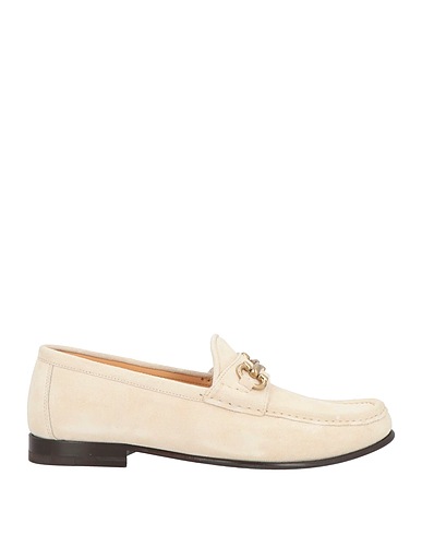 BRUNELLO CUCINELLI Mocassino Off white 100% Pelle
