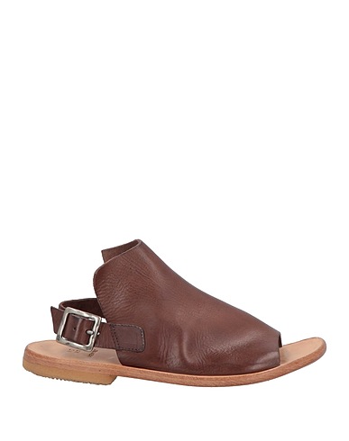 MOMA Sandals Dark brown Cowhide
