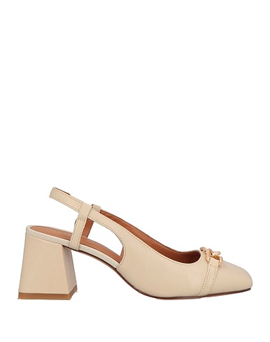 GEOX Pump Beige Leather
