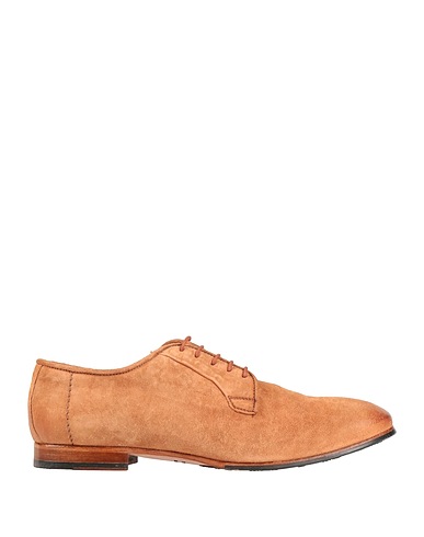 JP/DAVID Laced shoes Tan Leather