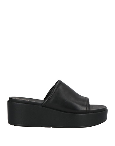 GEOX Sandals Black Leather