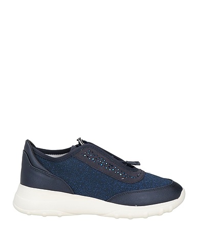 GEOX Sneakers Blu navy Altre Fibre, Fibre tessili