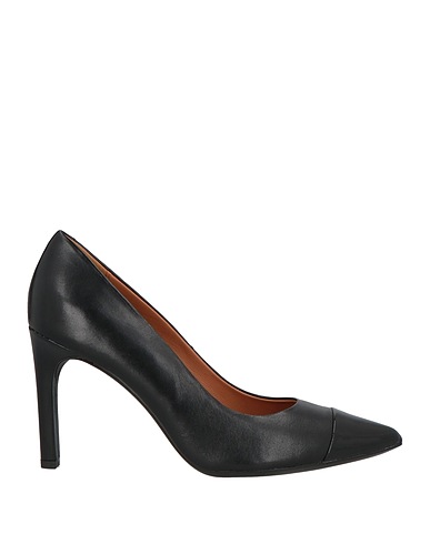 GEOX Court Black Other Fibres, Leather