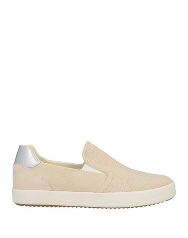 GEOX Sneakers Beige Leder, Andere Fasern