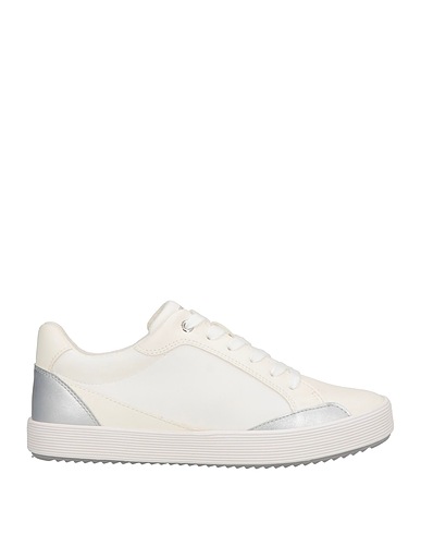 GEOX Sneakers Weiß Andere Fasern, Gewebefasern