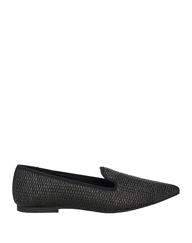 MARELLA Loafers Black Textile fibers