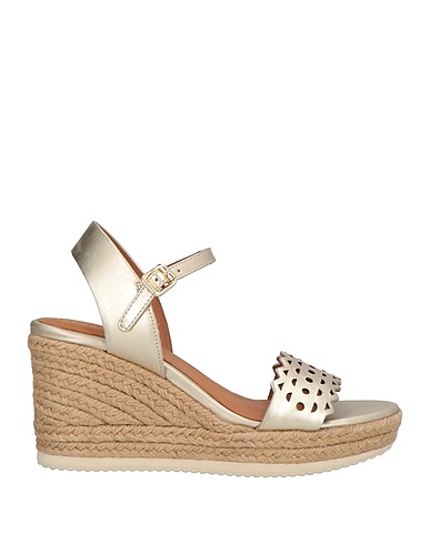 GEOX Espadrilles Platinum Leather