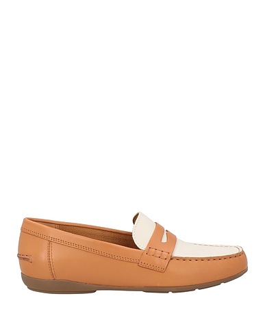 GEOX Loafers Beige Leather