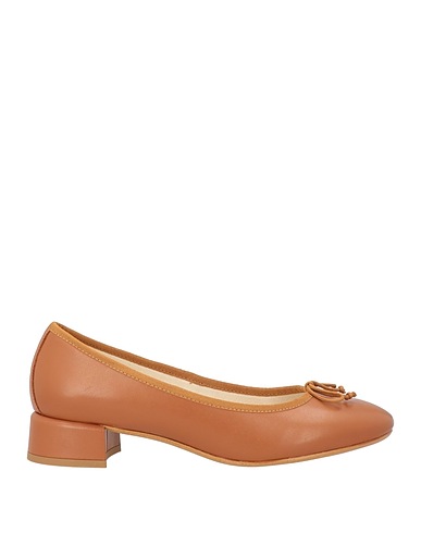GEOX Ballet flats Brown Leather