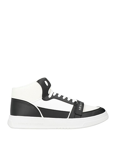 ARMANI EXCHANGE Sneakers Off white 100% Polyester, Polyurethane, Polyamide