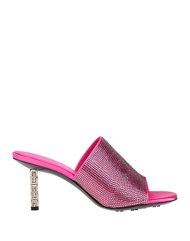 GIVENCHY Sandalia Fucsia Fibras textiles, Otras Fibras