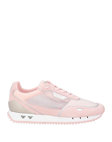 EA7 Sneakers Pink Textile fibres, Leather