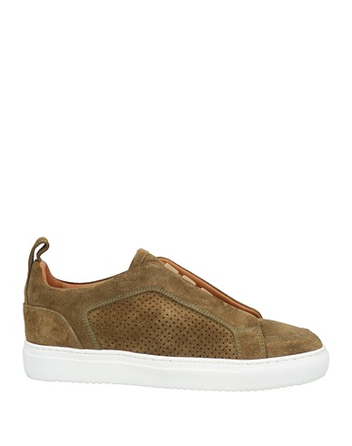 DOUCAL'S Sneakers Military green Leather
