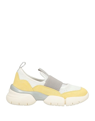 GEOX Sneakers Jaune Cuir, Fibres textiles