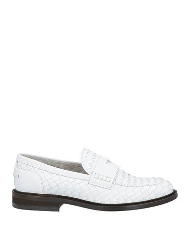 DOUCAL'S Loafers White Leather