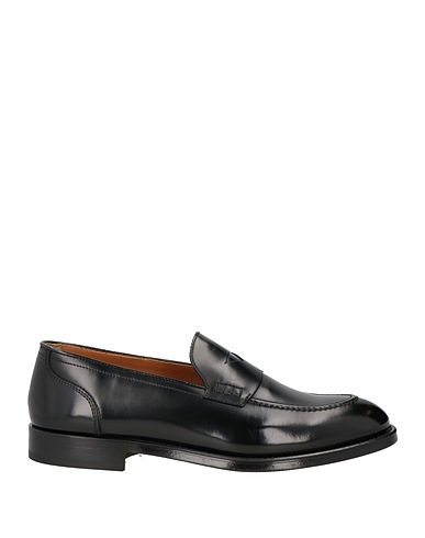 DOUCAL'S Loafers Black Leather