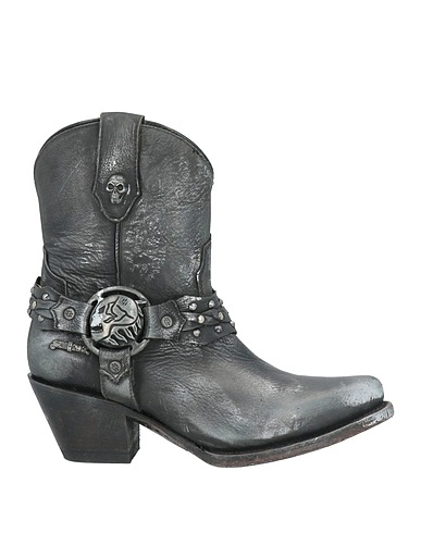 NEW ROCK Ankle boot Charcoal Leather