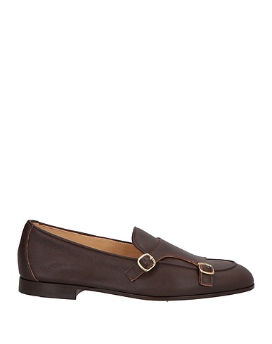 DOUCAL'S Loafers Dark brown Leather