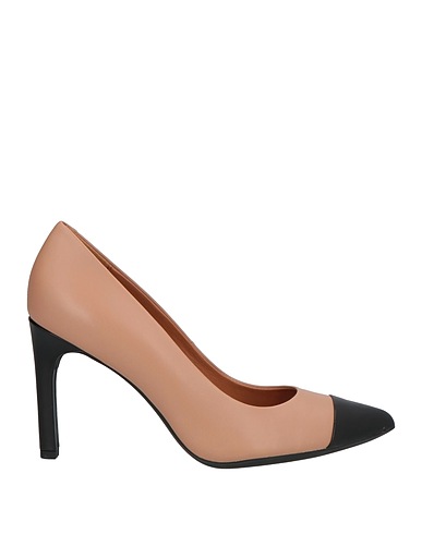 GEOX Pump Blush Leather, Textile fibers