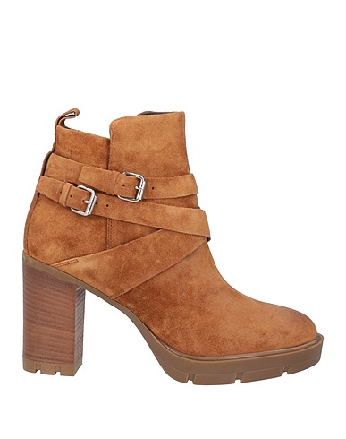 JANET SPORT Ankle boot Tan Leather