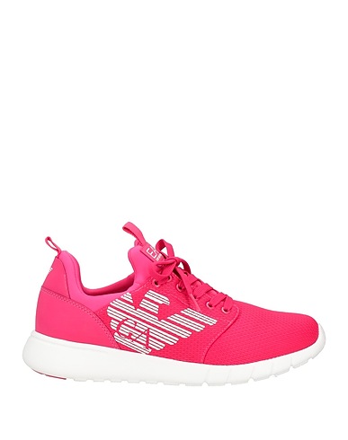 EA7 Sneakers Fucsia 100% Poliéster, Poliuretano untado
