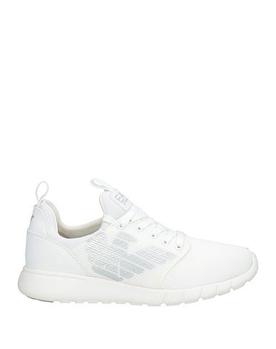 EA7 Sneakers White 100% Polyester