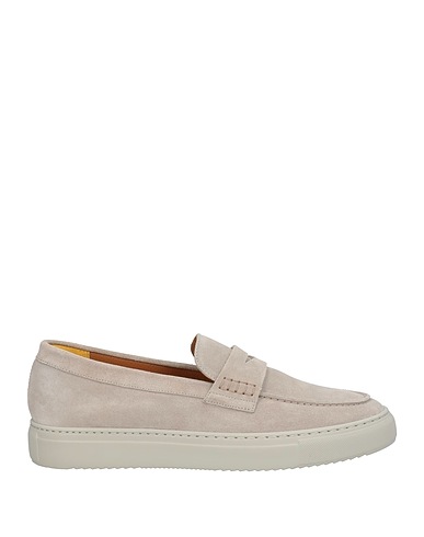 DOUCAL'S Loafers Light grey Leather