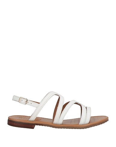 GEOX Sandals White Leather