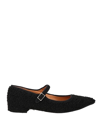 DIVINE FOLLIE Footwear Black Textile fibers