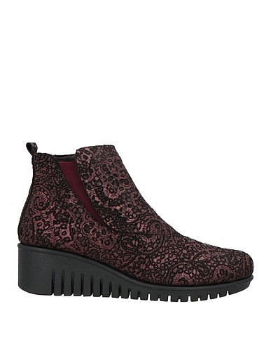 THE FLEXX Ankle boot Dark brown Leather