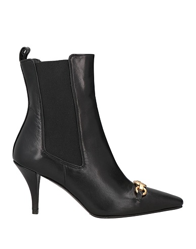 FEDERICA LANCIONI Stiefelette Schwarz Leder