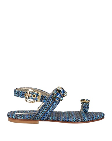 EMANUELA CARUSO Capri Tongs Fibres textiles