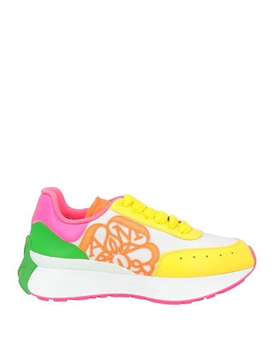MCQUEEN Sneakers Yellow Leather