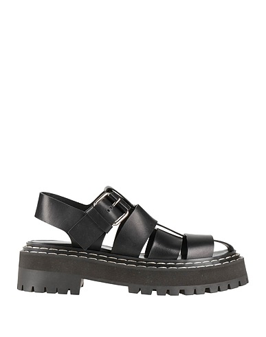 PROENZA SCHOULER Sandals Black Leather