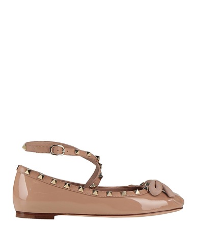 VALENTINO GARAVANI Ballet flats Blush Leather