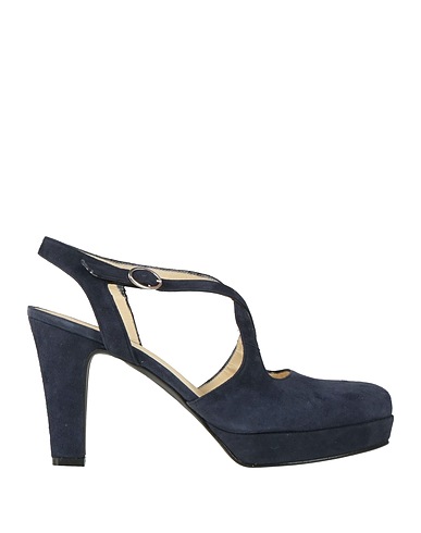 MOSCATO Décolleté Blu navy Pelle