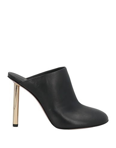 LE SILLA Mules and clogs Black Leather