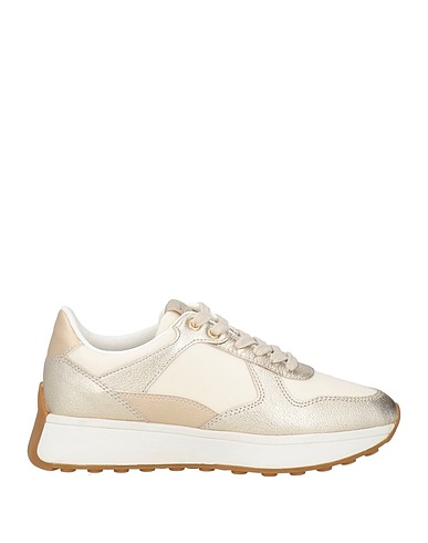 GEOX Sneakers Platinum Leather, Textile fibres