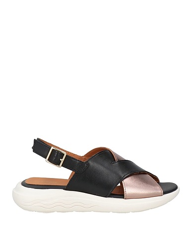 GEOX Sandals Black Leather