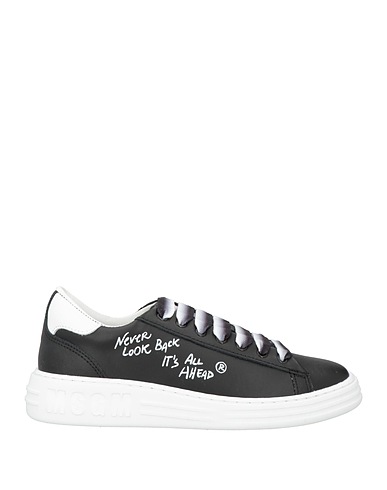 MSGM Sneakers Black Leather