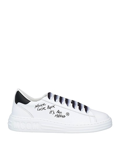 MSGM Sneakers Weiß Leder