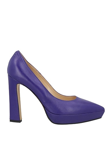 LE FABIAN Court Purple Leather